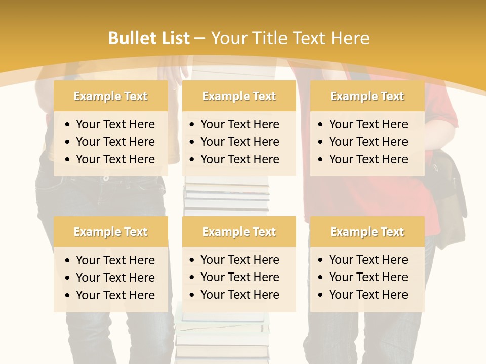 Student Teenage Person PowerPoint Template