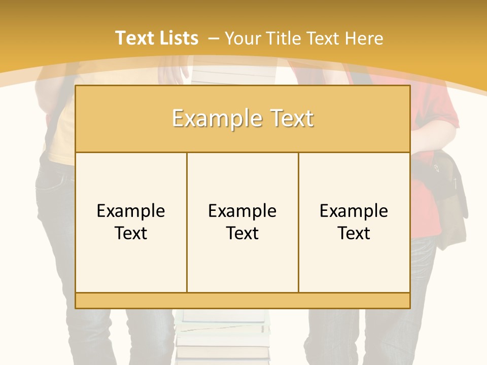 Student Teenage Person PowerPoint Template