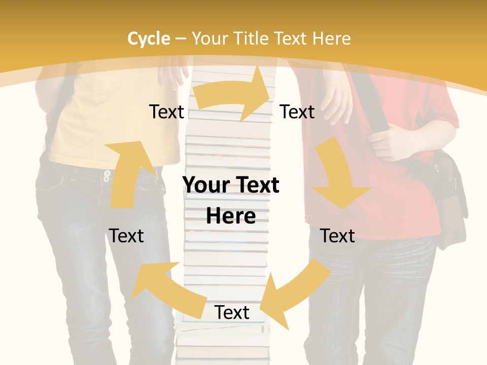 Student Teenage Person PowerPoint Template