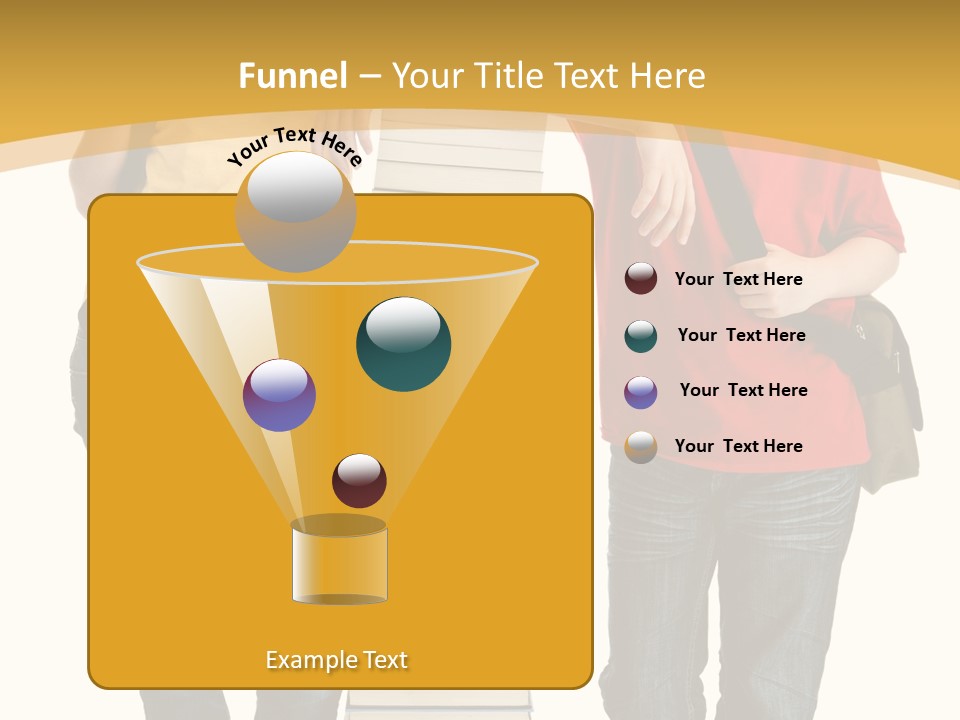 Student Teenage Person PowerPoint Template