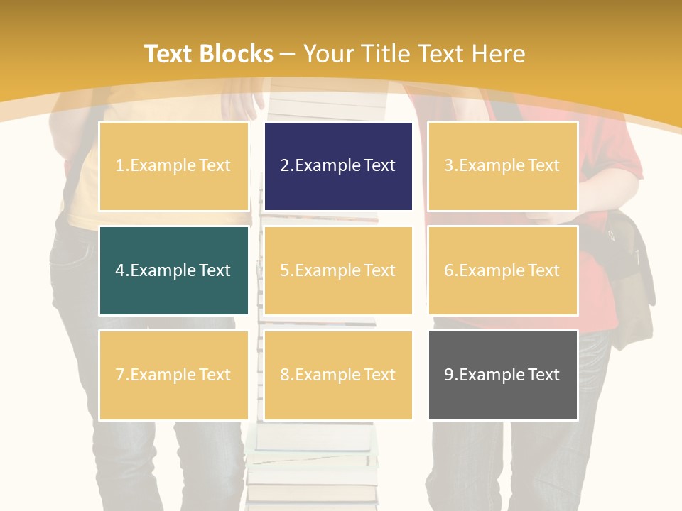 Student Teenage Person PowerPoint Template