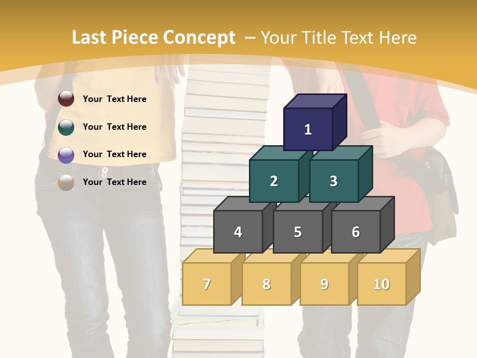 Student Teenage Person PowerPoint Template