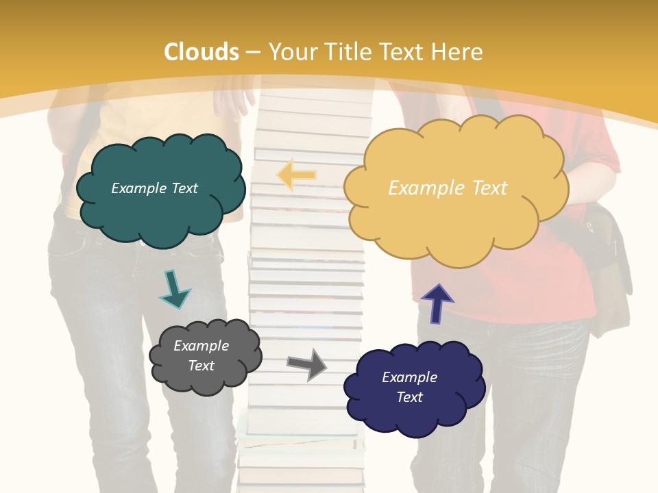 Student Teenage Person PowerPoint Template