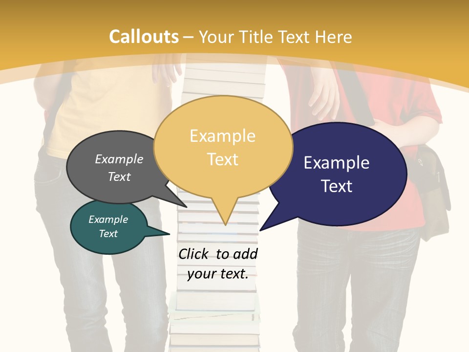 Student Teenage Person PowerPoint Template