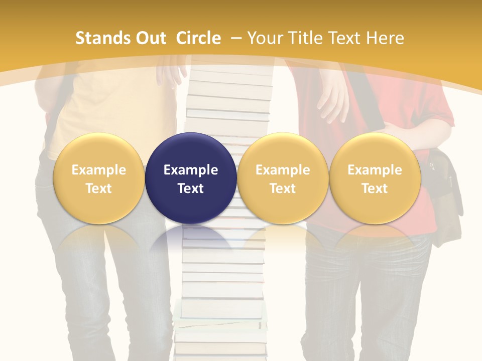 Student Teenage Person PowerPoint Template