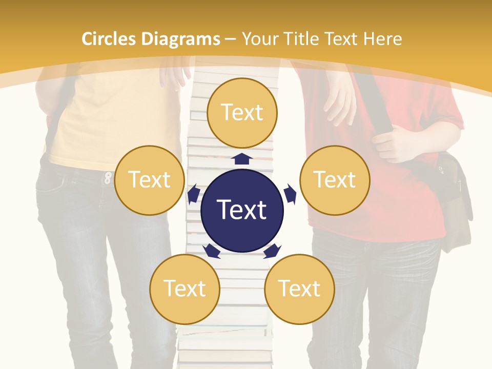 Student Teenage Person PowerPoint Template