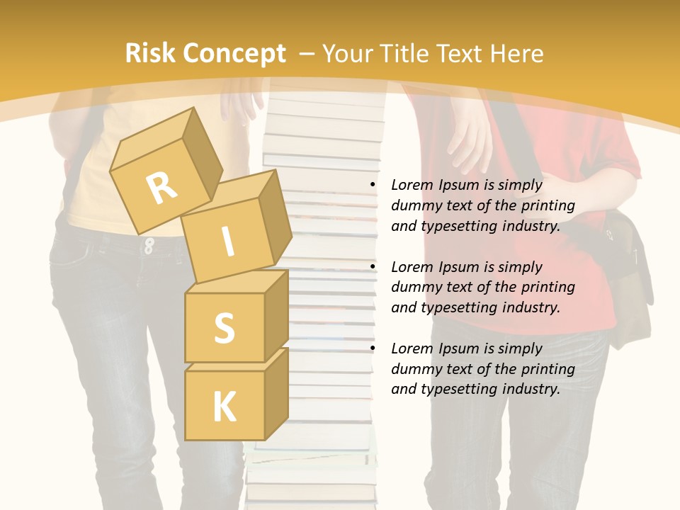 Student Teenage Person PowerPoint Template