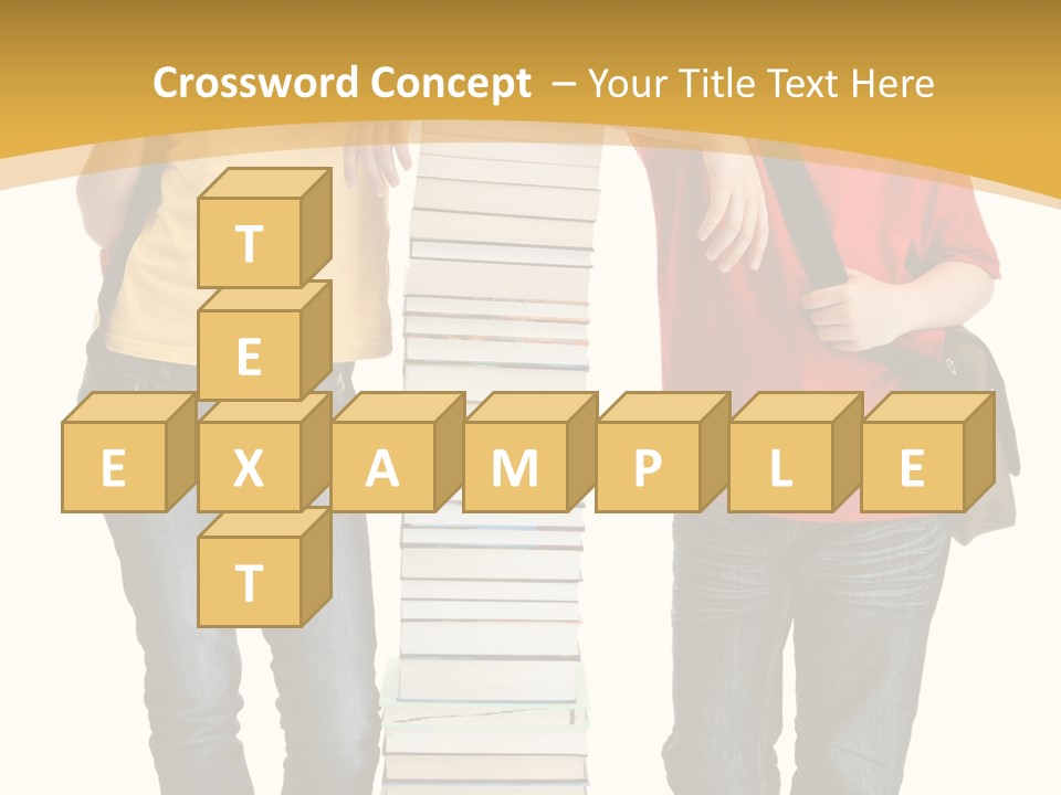 Student Teenage Person PowerPoint Template