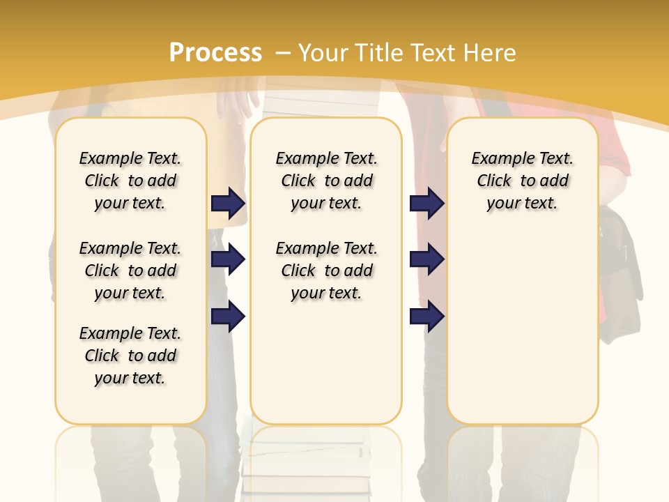 Student Teenage Person PowerPoint Template