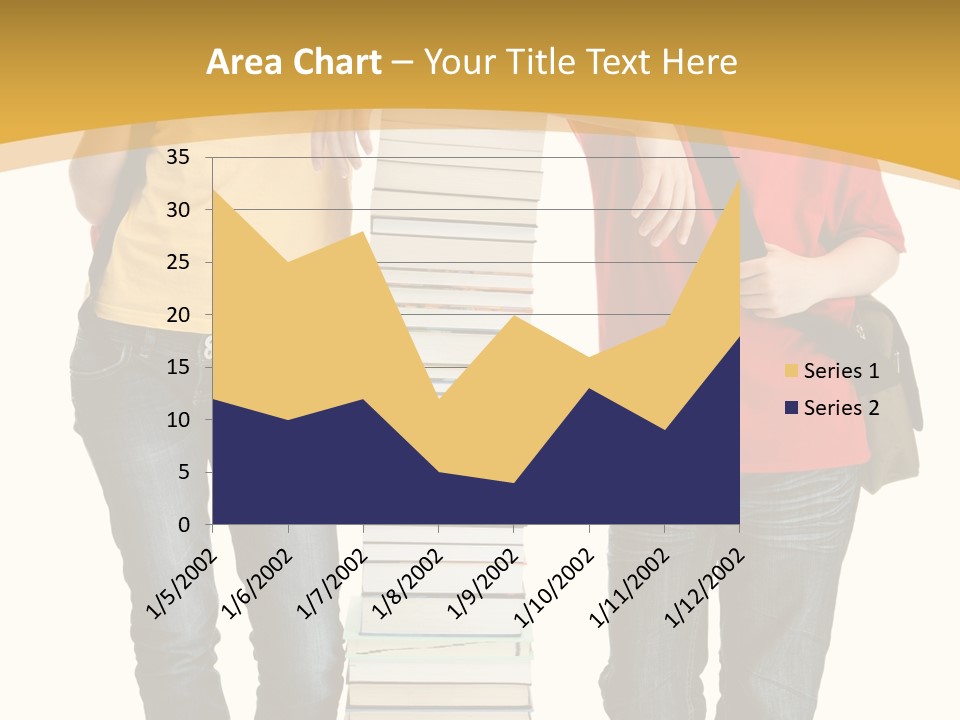 Student Teenage Person PowerPoint Template