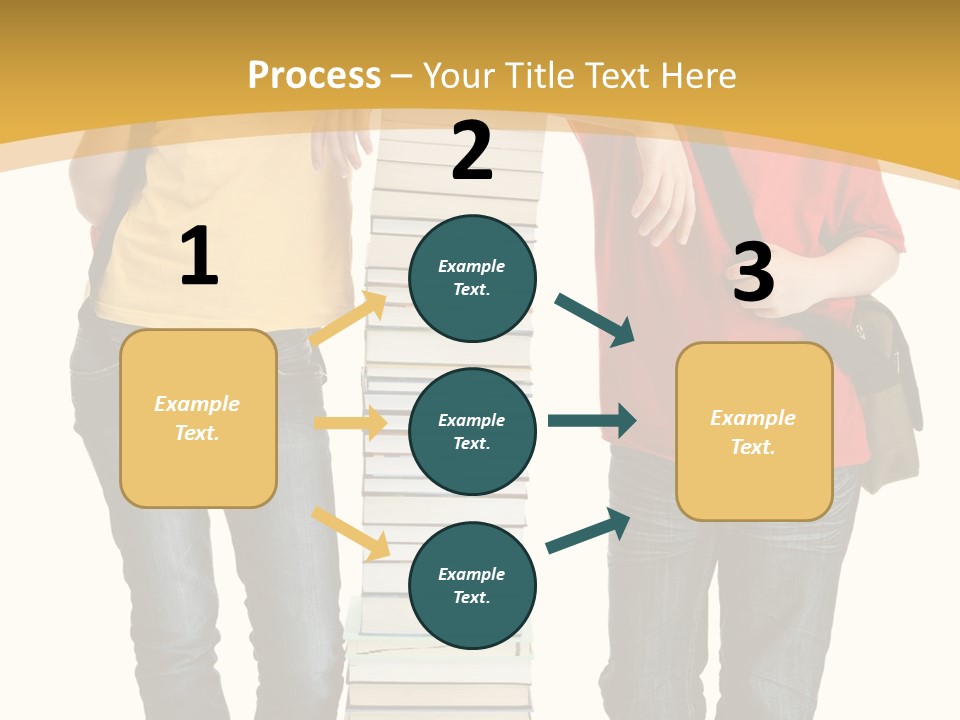 Student Teenage Person PowerPoint Template