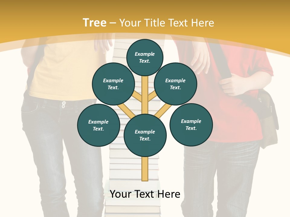Student Teenage Person PowerPoint Template