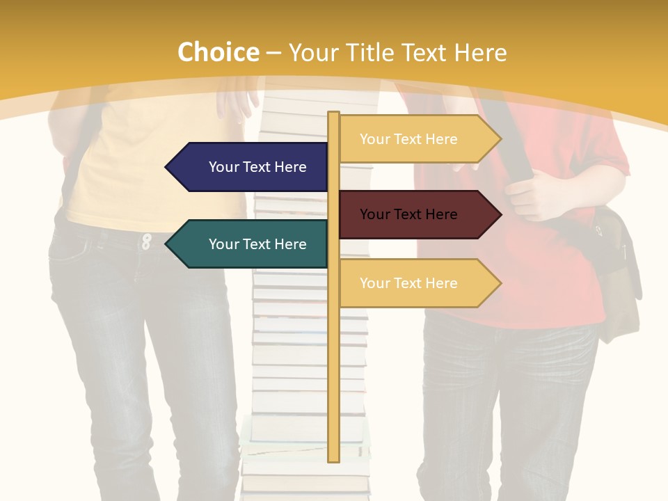 Student Teenage Person PowerPoint Template
