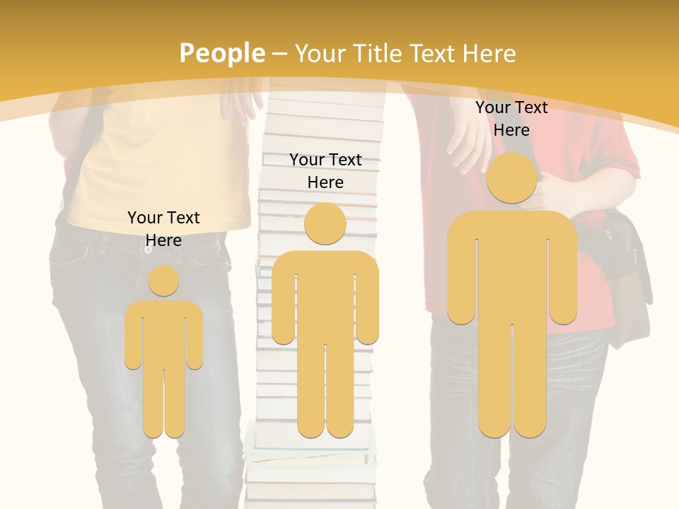 Student Teenage Person PowerPoint Template