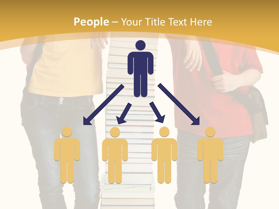 Student Teenage Person PowerPoint Template