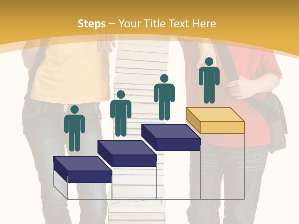 Student Teenage Person PowerPoint Template