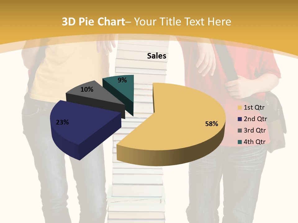 Student Teenage Person PowerPoint Template