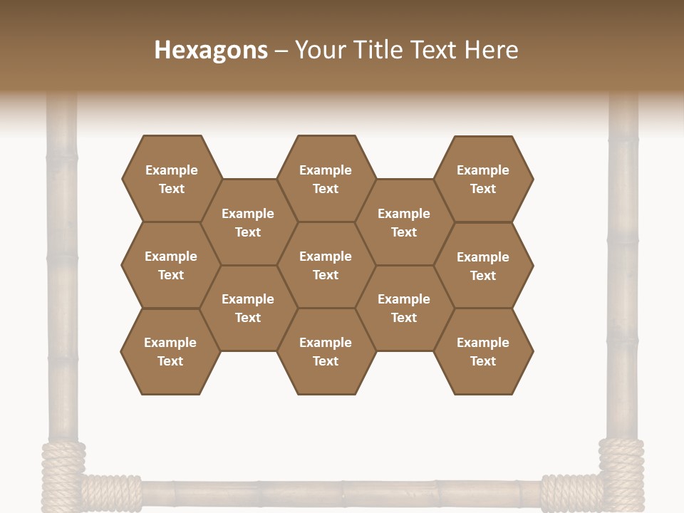 Blank Isolated Wood PowerPoint Template