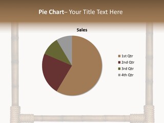 Blank Isolated Wood PowerPoint Template