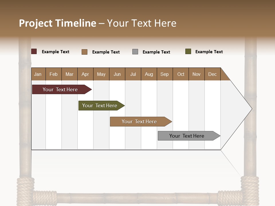 Blank Isolated Wood PowerPoint Template