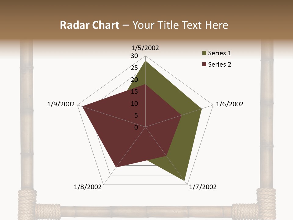 Blank Isolated Wood PowerPoint Template