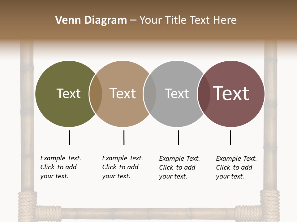 Blank Isolated Wood PowerPoint Template