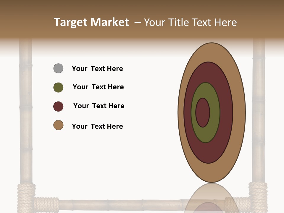 Blank Isolated Wood PowerPoint Template