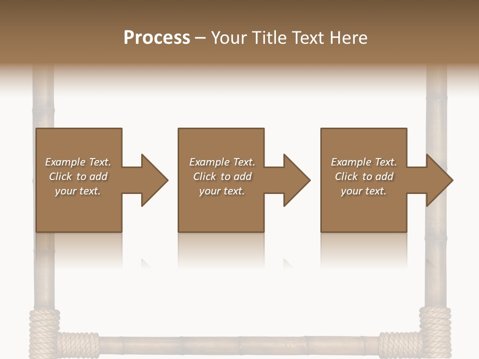 Blank Isolated Wood PowerPoint Template