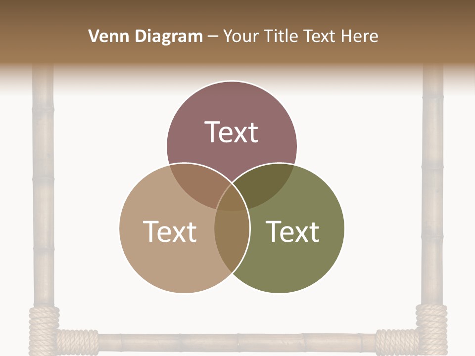 Blank Isolated Wood PowerPoint Template