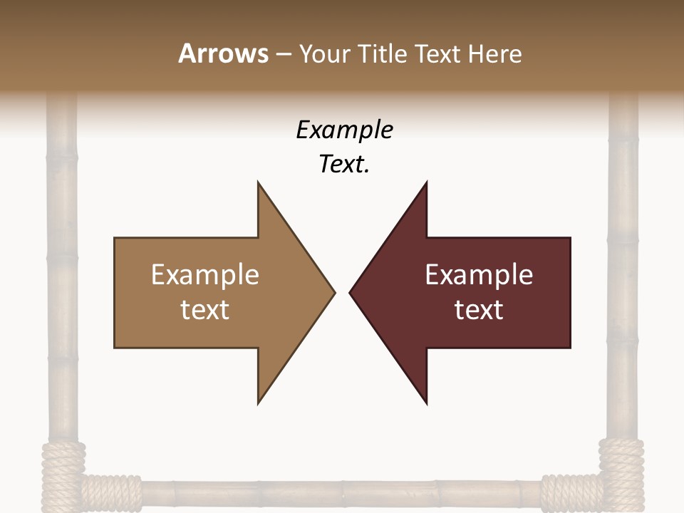 Blank Isolated Wood PowerPoint Template