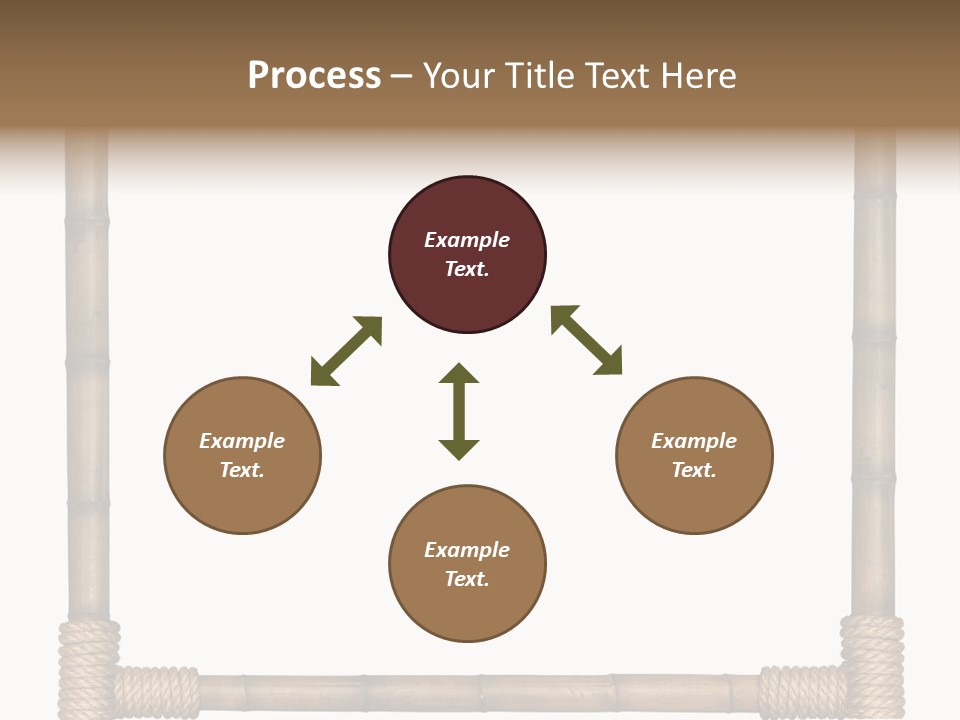 Blank Isolated Wood PowerPoint Template