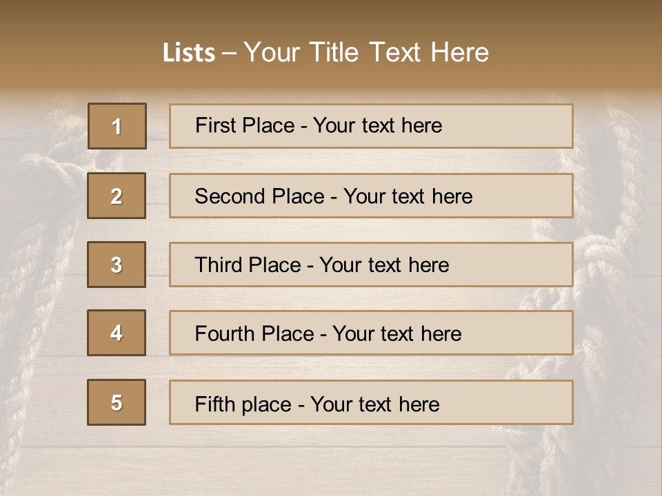 Decorative Sample Antique PowerPoint Template