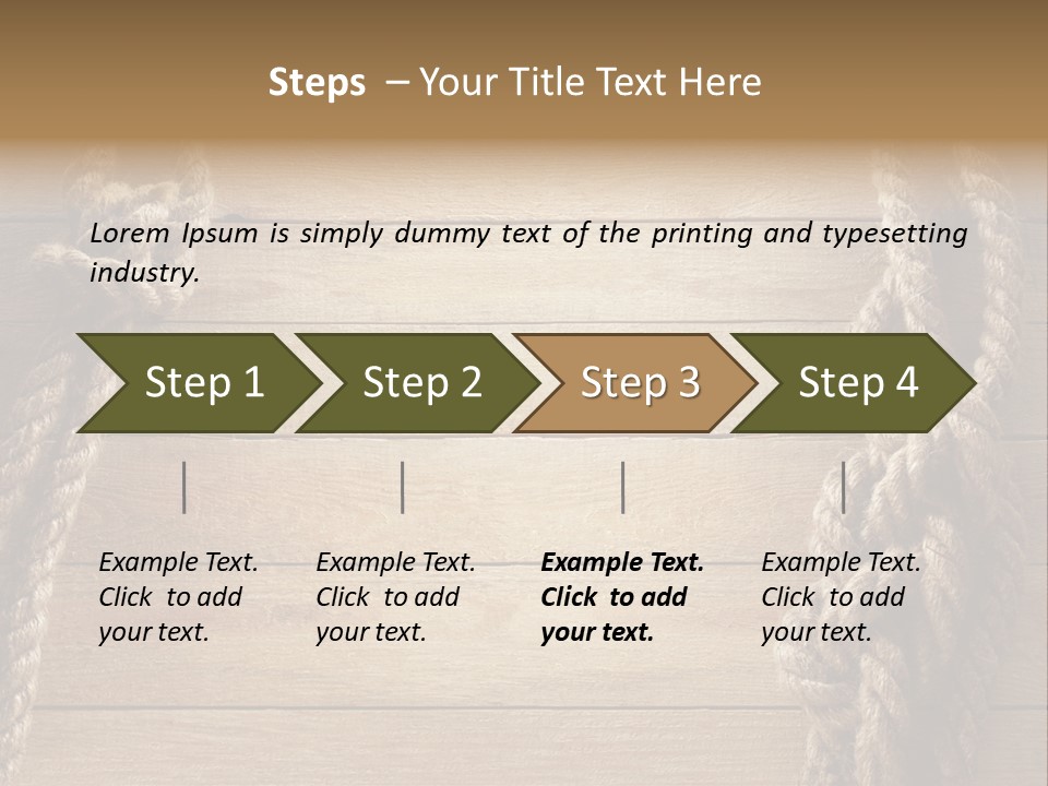 Decorative Sample Antique PowerPoint Template