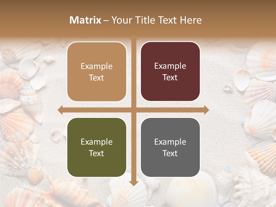 Natural Sandy Texture PowerPoint Template