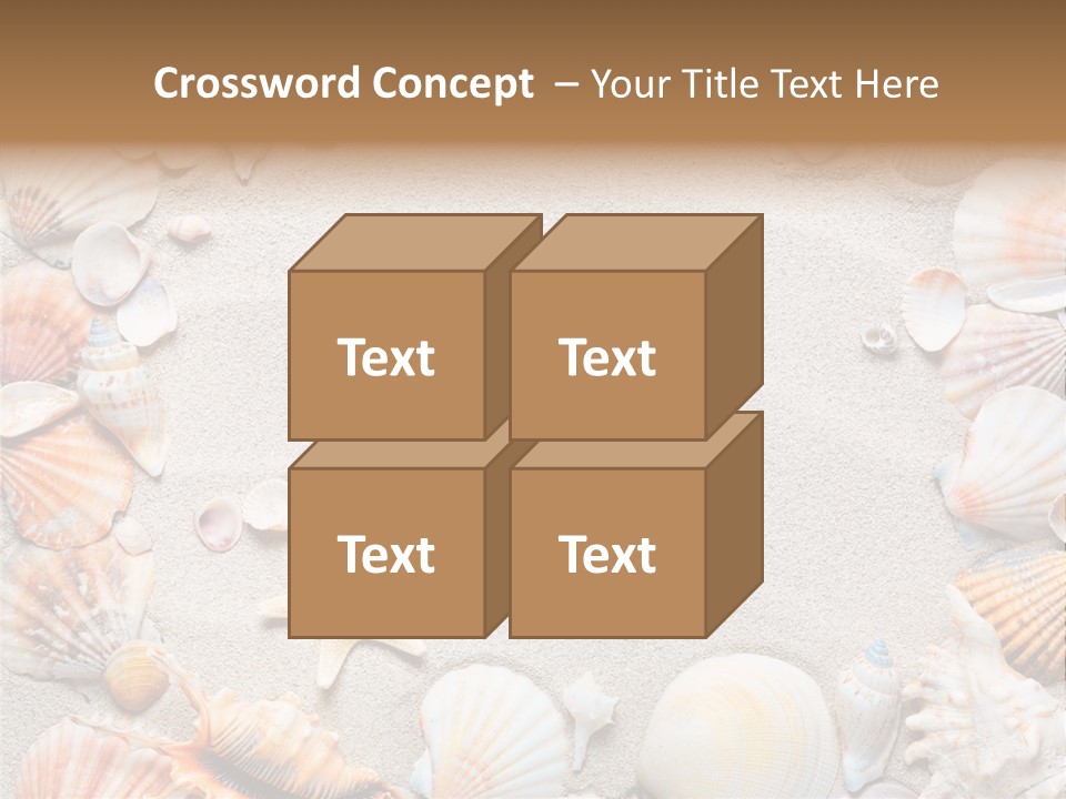Natural Sandy Texture PowerPoint Template