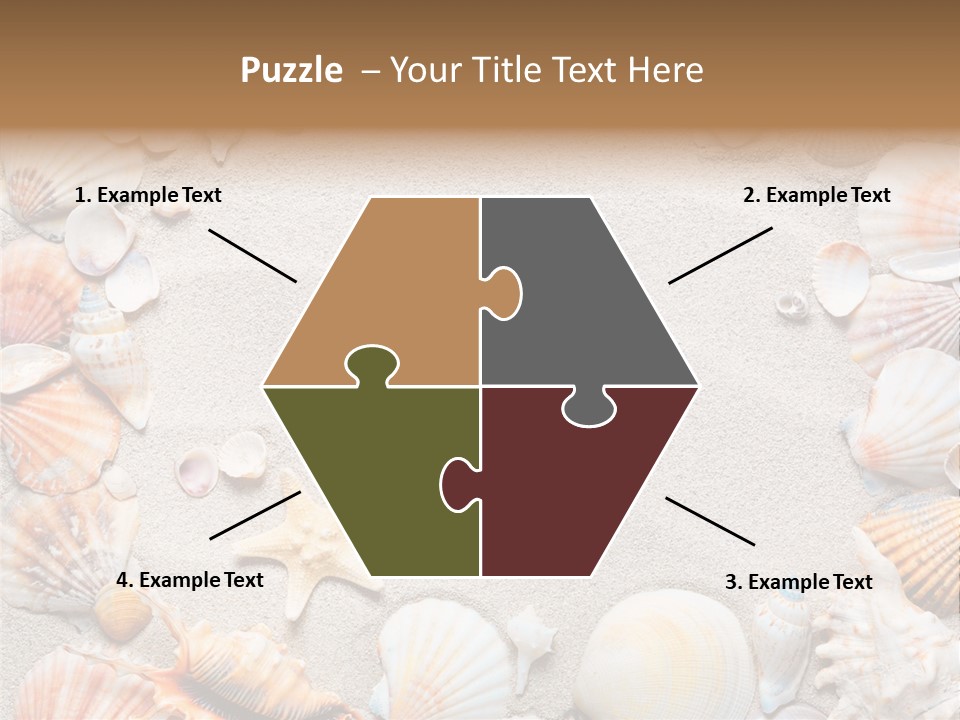 Natural Sandy Texture PowerPoint Template