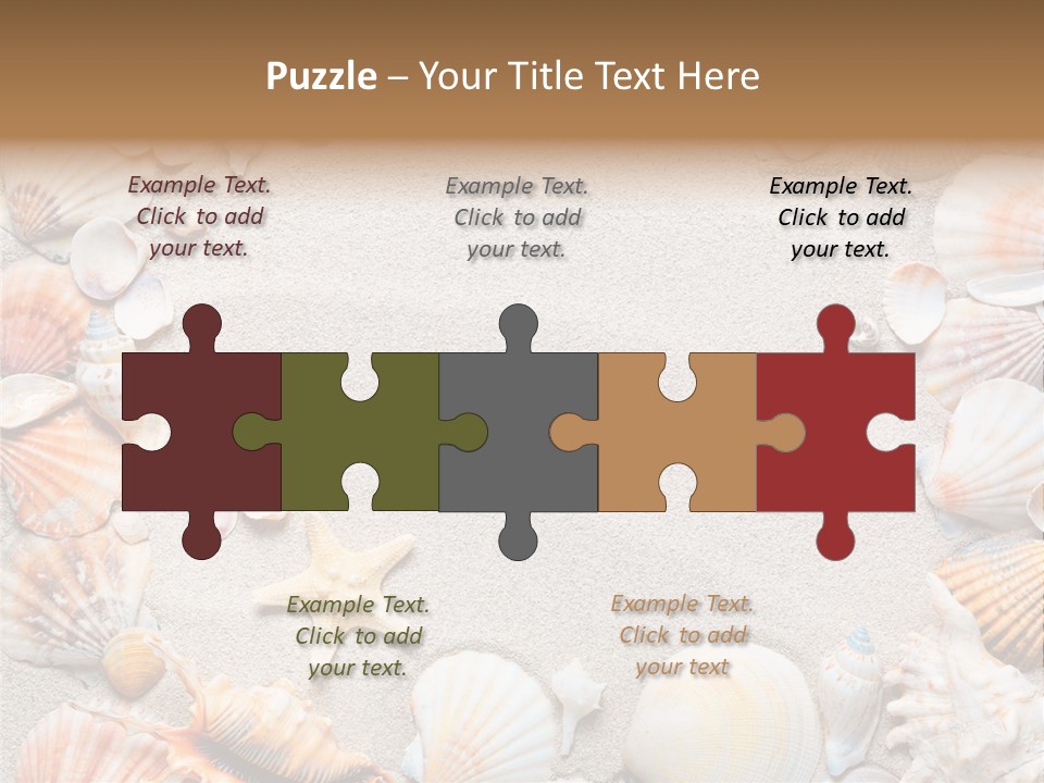 Natural Sandy Texture PowerPoint Template