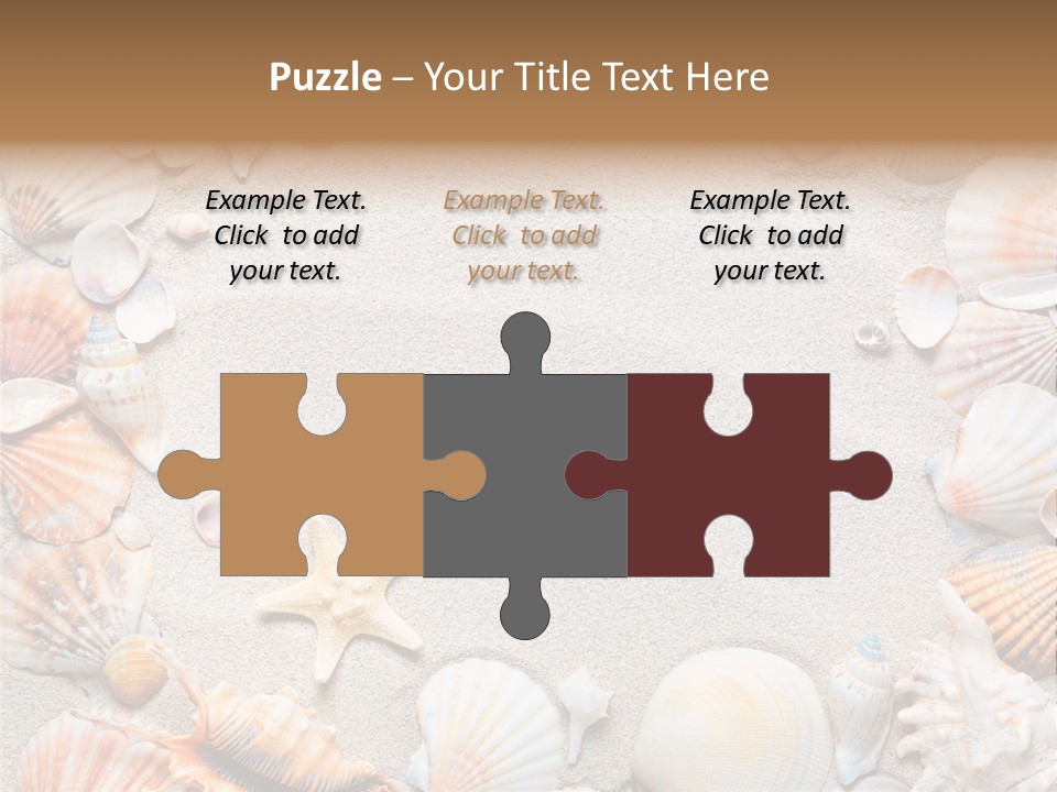 Natural Sandy Texture PowerPoint Template