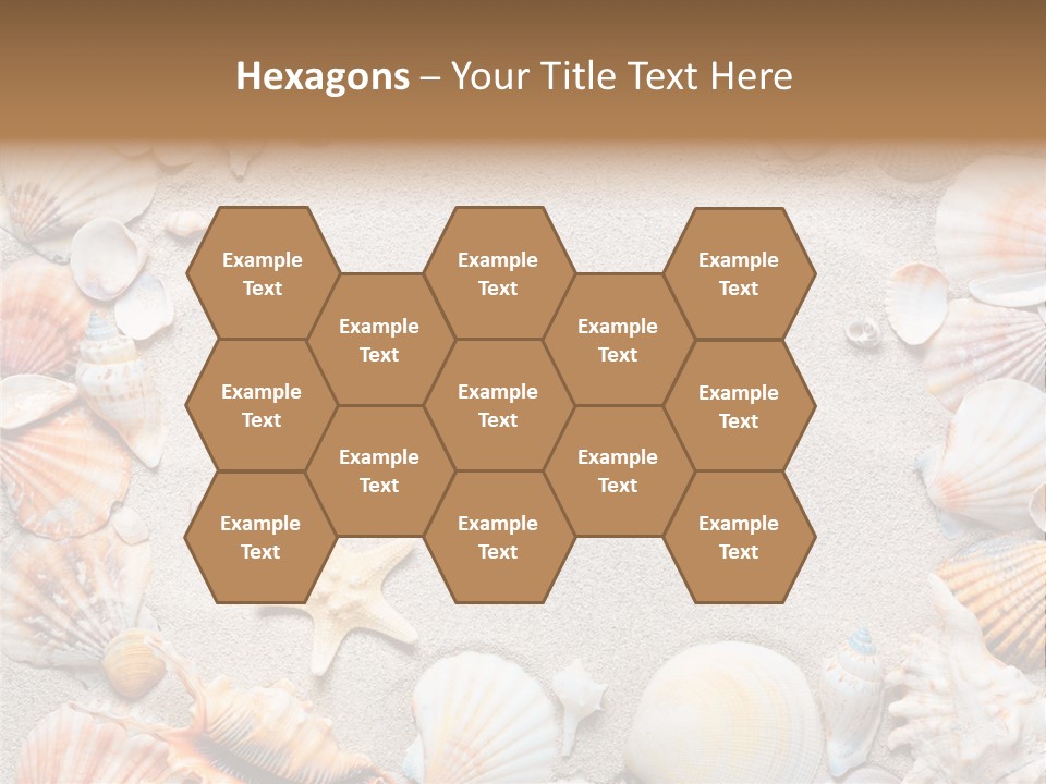 Natural Sandy Texture PowerPoint Template