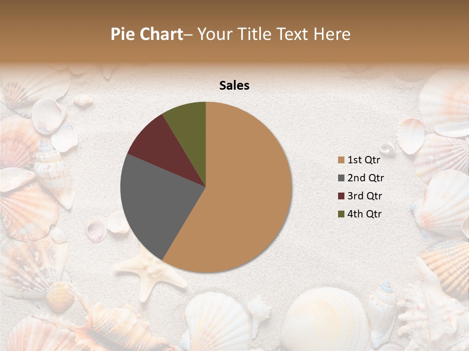 Natural Sandy Texture PowerPoint Template