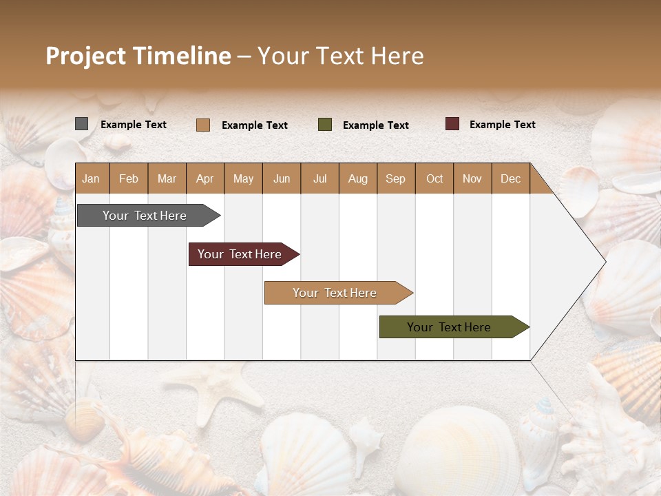 Natural Sandy Texture PowerPoint Template