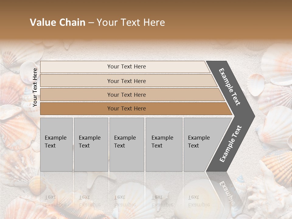 Natural Sandy Texture PowerPoint Template