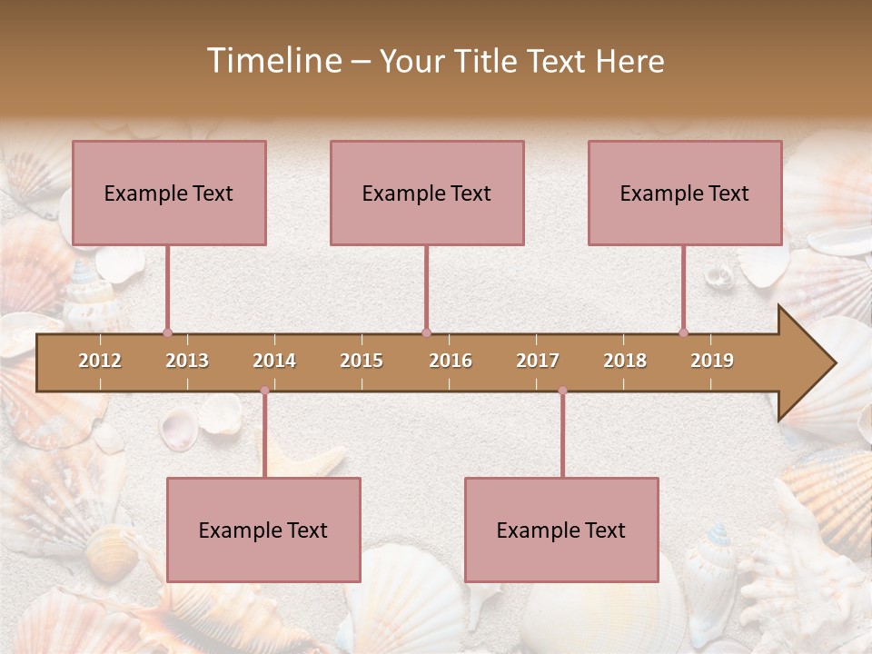 Natural Sandy Texture PowerPoint Template