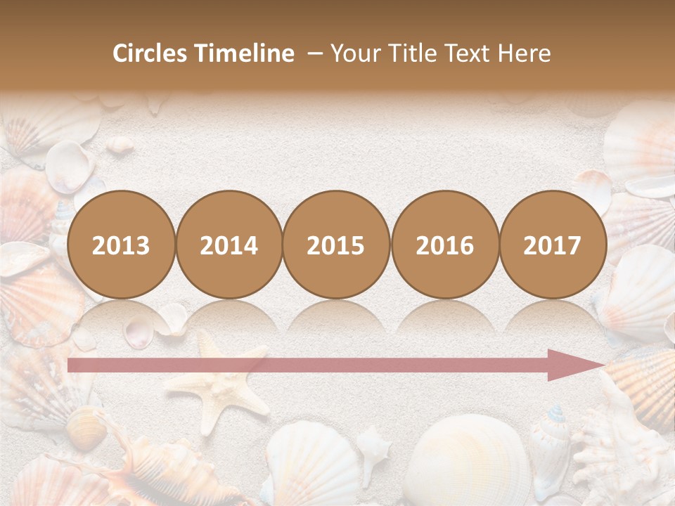 Natural Sandy Texture PowerPoint Template