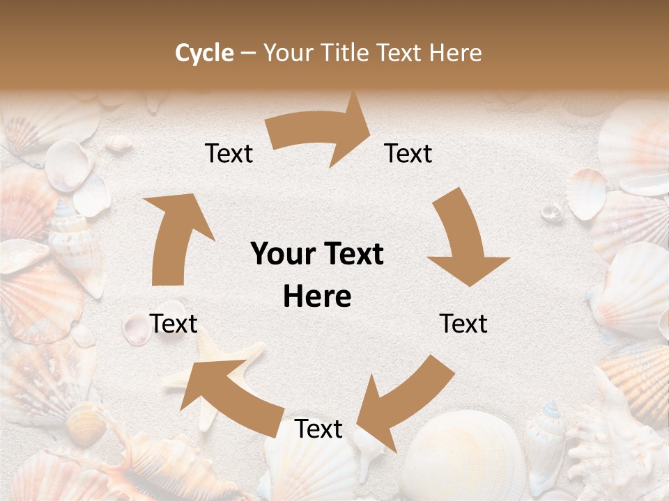 Natural Sandy Texture PowerPoint Template
