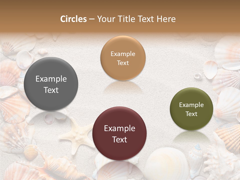 Natural Sandy Texture PowerPoint Template