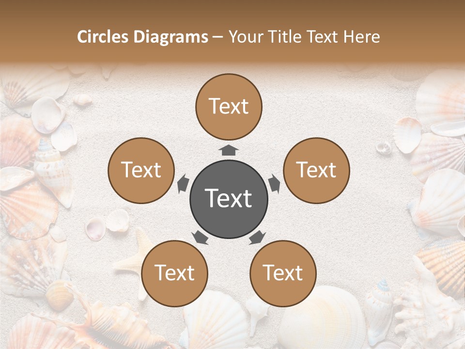 Natural Sandy Texture PowerPoint Template