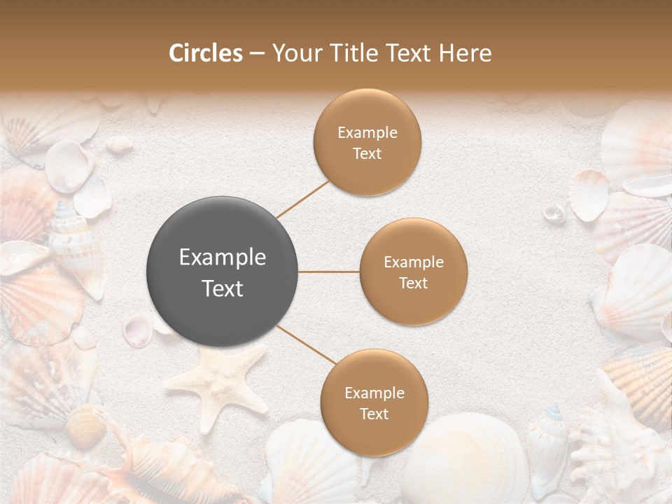 Natural Sandy Texture PowerPoint Template