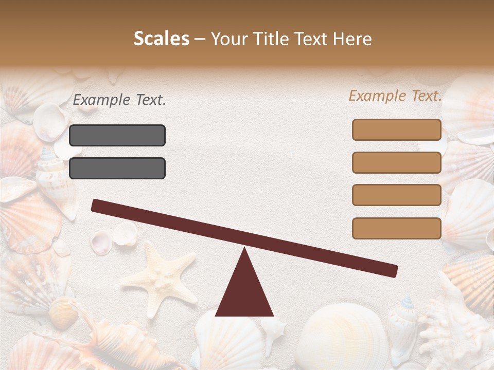 Natural Sandy Texture PowerPoint Template