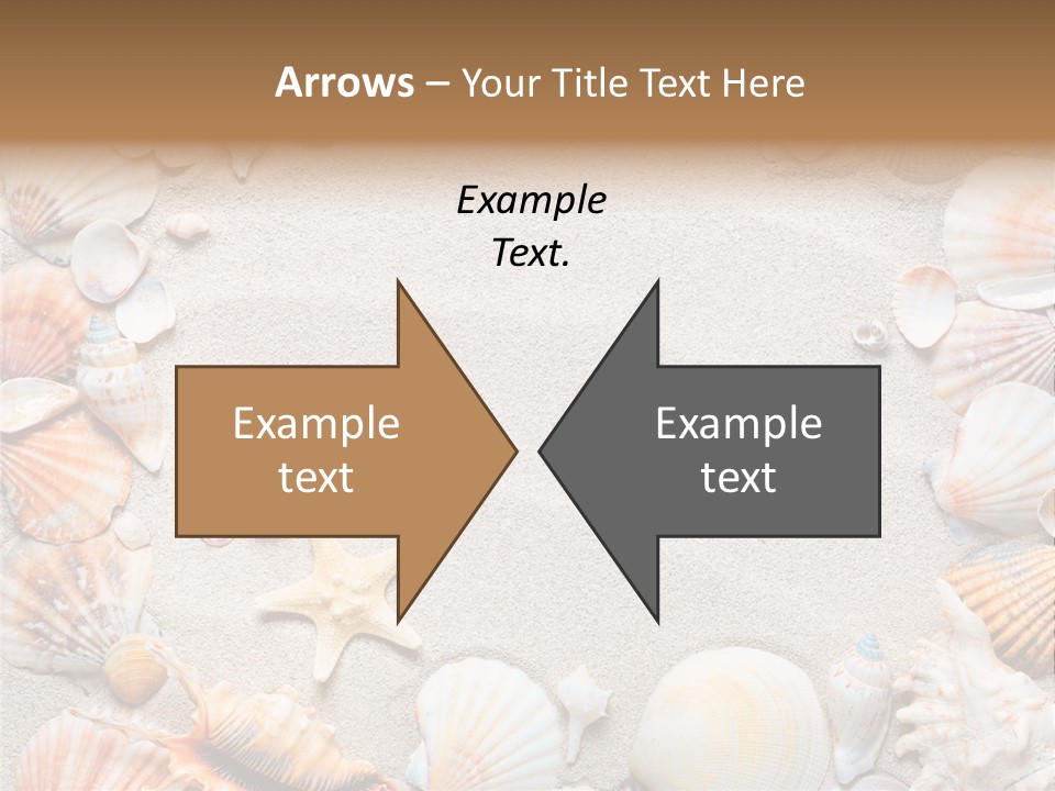 Natural Sandy Texture PowerPoint Template